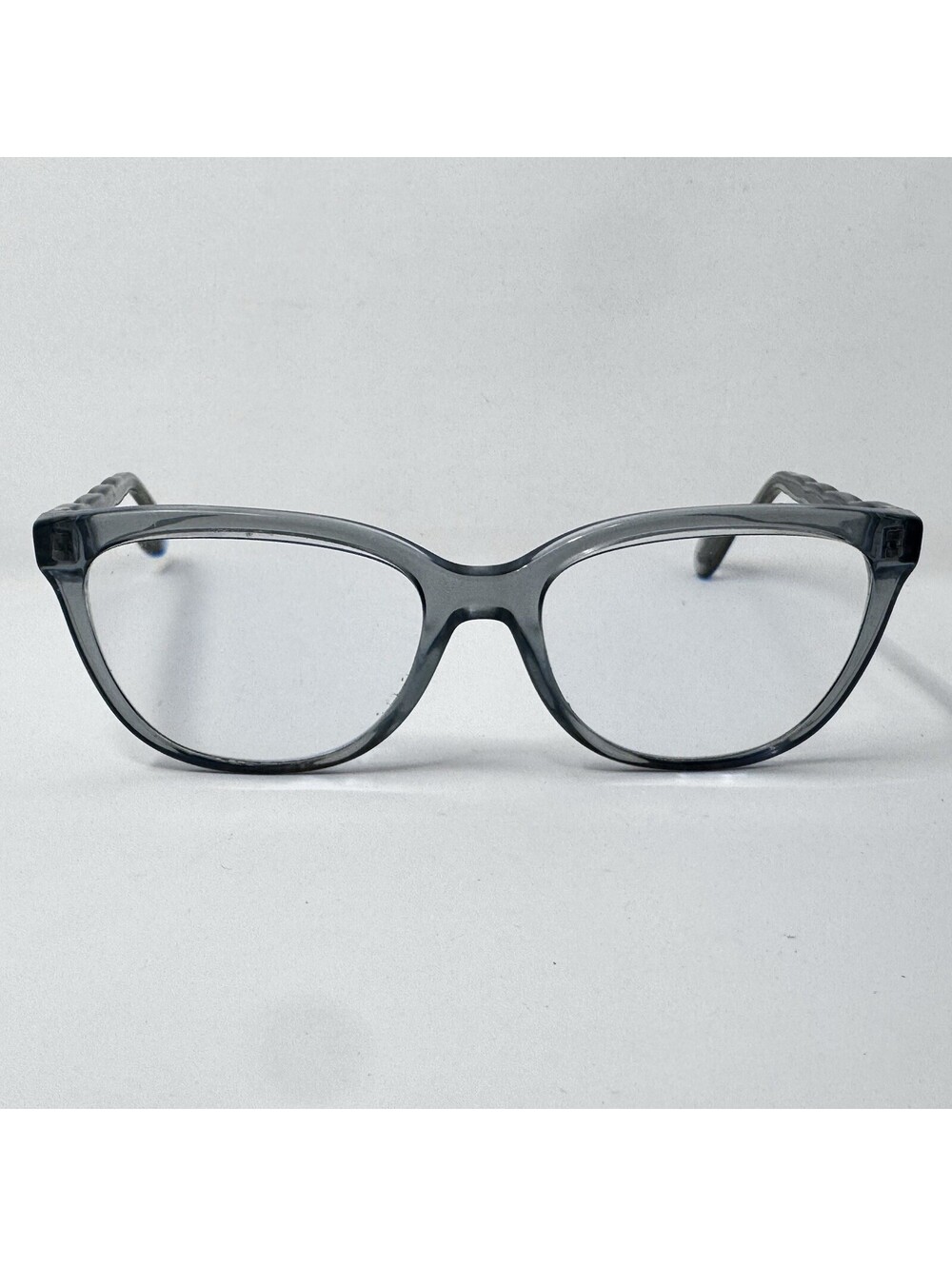 Coach HC6186 5682 Transparent Blue Eyeglass Frames 53-17-140